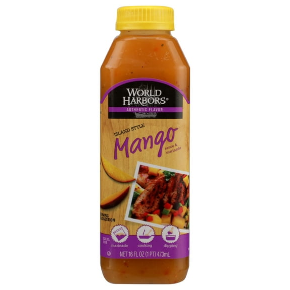 World Harbor Island Mango Sauce, 16 Oz.