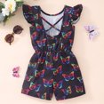 thumbnail image 2 of MZXELPRJD Girls Body Suit Backless Butterfly 3t Girl Clothes Fly Sleeve Jumpsuit Girl Clothes Size 8-9 Year Old Outfits Sets Baby Girls Outfits Onesies Boy, 2 of 8