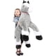 thumbnail image 1 of Animal de peluche de caballo gigante, juguete de almohada de felpa de caballo largo gris, 1 of 5