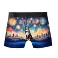 thumbnail image 2 of Happy New Year with Bernese Mountain Dog Fireworks Holiday Xmas Winter 2025 All Over Print Boxer Briefs Underwear for Men Dad Berner Lover Gifts - 00025, 2 of 6