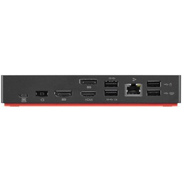 Lenovo ThinkPad USB-C Docking Station – 40AS0090US, 90W PSU, Used, HDMI/DP/USB/ETH