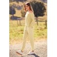 thumbnail image 4 of Conjunto Deportivo PRETTYGARDEN Mujer Otoño 2 Piezas de Punto Acanalado Talle S, 4 of 8