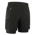 thumbnail image 3 of Men 2 in 1 Running Shorts Quick Drying Breathable Active Training Exercise Jogging Marathon Cycling Shorts, 3 of 7