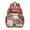 Pioneer Flower Floral, variant on Pioneer Flower Floral Print Pattern Backpack for School,Cute School Bag,Schoolbag with Adjustable Shoulder Straps & Padded Back,15.25"x11.5"x5.25"