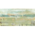 thumbnail image 2 of Goldberger, Jennifer 24x14 Gold Ornate Wood Framed with Double Matting Museum Art Print Titled - Pastel Landscape III, 2 of 4