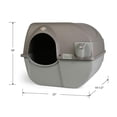 thumbnail image 2 of Caja de Arena Autolimpiable Omega Paw Marrón Roll 'n Clean, 2 of 7