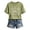 Green, variant on Endives Women's Short Sleeve T-shirt Graphic Tee Comfy Crew Neck T-Shirt Casual Christian Shirts Faith Grace Print M