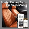 thumbnail image 3 of Crystal Coating for Car Plastic Parts, Crystal Coat Reviver, Plastic Restorer Refurbish Agent with Spong, 3 of 8