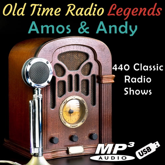 Old Time Radio Legends Amos and Andy on USB Flash Drive