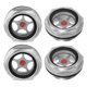 thumbnail image 1 of Uxcell 4-Pack Cristal de Nivel de Aceite para Compresor de Aire M27 x 1.5mm, 1 of 1