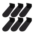 thumbnail image 4 of Estantes flotantes para zapatos de 6 piezas, 7,9 pulgadas de largo, acrílico, para exhibición de calzado, color negro, 4 of 14