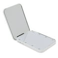 thumbnail image 2 of Portable Lighted Travel Mirror, Magnification Function or LED Pocket Mirror Portable 2 Lenses  for Travel, 2 of 7