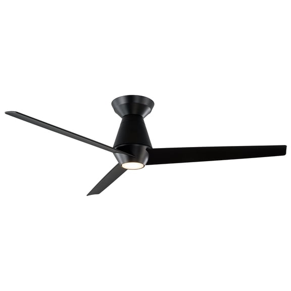 Modern Forms Slim 52 Flush Slim 52" 3 Blade Indoor / Outdoor Smart Led Ceiling Fan - Matte