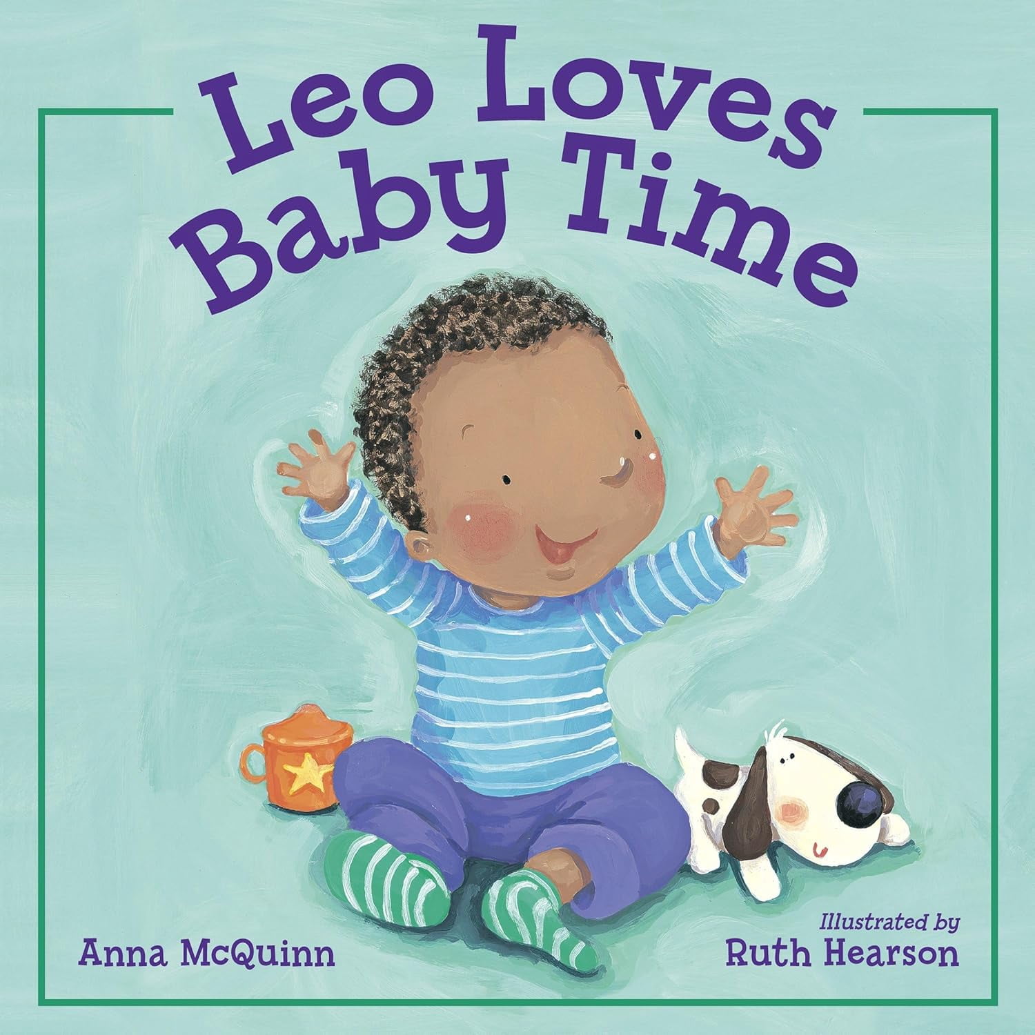 Leo Loves Baby Time: Leo Gets a Checkup; Leo Can Swim by Anna McQuinn (Hardcover Collection)