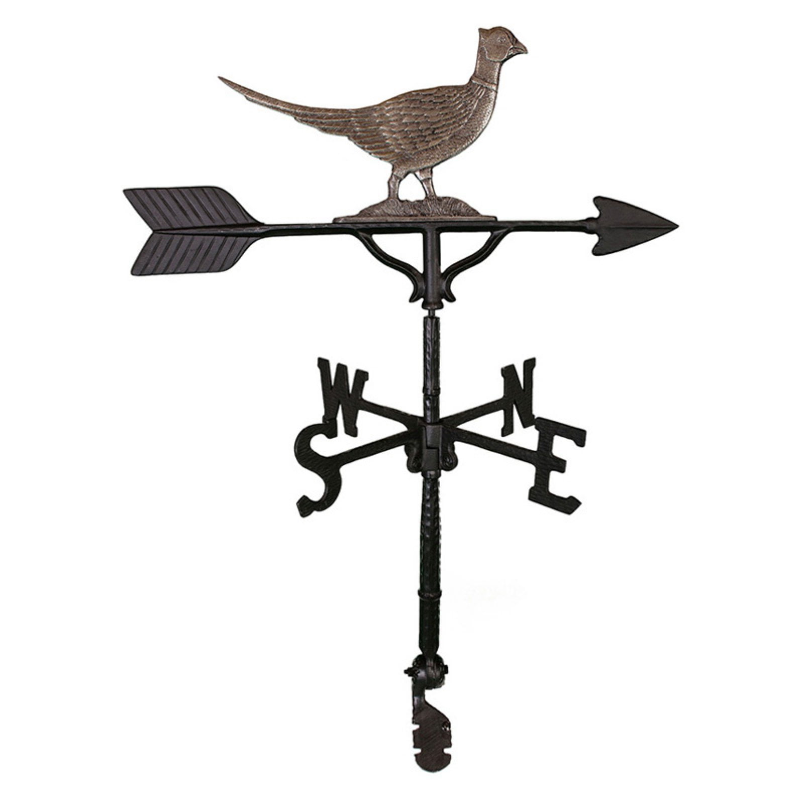 Swedish Iron Pheasant Weathervane 32 in. by Montague Metal Products