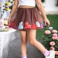 thumbnail image 2 of Likimi Toddler Kids Girls Tutu Skirt Elastic Waist Floral Print Casual Skirts Size 9-11 Years, 2 of 4