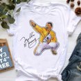 thumbnail image 3 of Camiseta Vintage de Freddie Mercury para mujer, ropa de la banda de la Reina, camiseta de Hip Hop para mujer, camiseta Hipster de Rock Retro, Tops para mujer 2024, 3 of 5