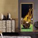 thumbnail image 3 of (77x200cmStyle F)Door Sticker Trompe l'oeil Effect 3D Interior PVC Wall Stickers for Decoration Wall Living Room Kitchen Bedroom Bathroom Wallpaper, 3 of 5