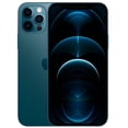 thumbnail image 3 of Pre-Owned Apple iPhone 12 Pro 128GB GSM CDMA Factory Unlocked, Pacific Blue (Good Refurbished), 3 of 4