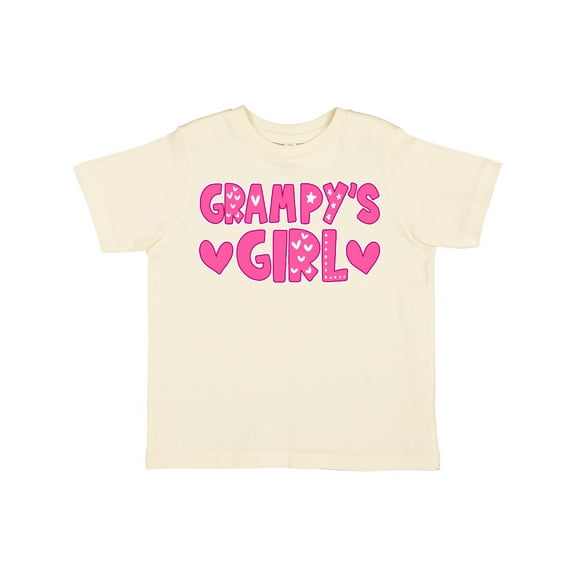 Inktastic Grampy's Girl Granddaughter Girls Toddler T-Shirt