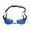 Blue, variant on Water Gear 21500 Swedish Pro Swim Goggles-Smoke