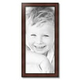 thumbnail image 2 of ArtToFrames 13x29" Honors Mahogany Picture Frame, Brown Wood Poster Frame, with Regular Acrylic and 2 (FBPL-5155), 2 of 7