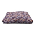 thumbnail image 3 of Paisley Pet House, Sixties and Seventies Hippie Themed Motives Geometrical and Floral Design Image Print, Outdoor & Indoor Portable Dog Kennel with Pillow and Cover, 5 Sizes, Purple, by Ambesonne, 3 of 4