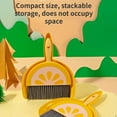 thumbnail image 4 of QuickClean Mini Desktop Broom Set - Compact Table Sweeping Tool with Dustpan Combo, Effortlessly Tidy Your Office Space in Style, 4 of 5
