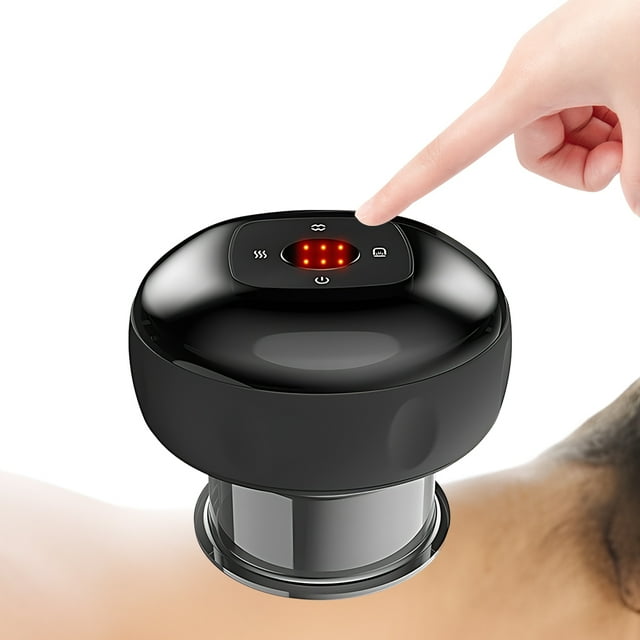 2-in-1 Electric Cupping Therapy Massager Smart Gua Sha Tool with