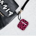 thumbnail image 6 of WIRESTER AirPod Silicone Case Protective Cover for AirPod Charging Case with Carabiner Keychain Belt Clip - Black/Hot Pink Leopard, 6 of 7