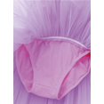 thumbnail image 6 of Zaldita Girls Sequin Ballet Tutu Dress Leotards Straps Dance Dress Stage Performance Dance Costumes Purple XXL, 6 of 7