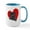 White/Blue Inside, variant on CafePress - Black Pug Heart Large Mug - 15 oz Ceramic Large White Novelty Mug