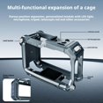 thumbnail image 3 of Premium Metal Rabbit Cage for DJI ACTION6 Action Camera, Protective Aluminum Alloy Frame, Enhanced Mountable Accessory for Vlogging & Filmmaking, Lightweight & Compact Camera Housing, 3 of 8