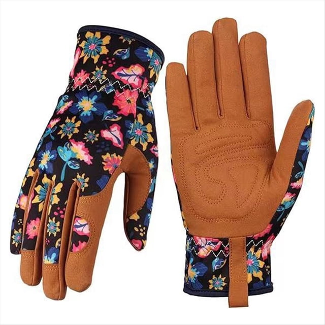 Guantes de JardineríA Estampados Resistentes A Pinchazos, Guantes de JardíN para Mujer, Guantes de Trabajo, Regalos C