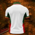 thumbnail image 4 of Zimjoy Men's Mexico Soccer Jersey Shirt 2026 World Soccer Game National Team 2D Graphic Collared Short Sleeve Polo Shirts White XL, 4 of 5