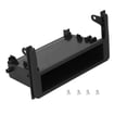 thumbnail image 2 of Single DIN Stereo Radio Panel Trim Kit Audio Fascia Panel Mount Car Frame with Storage Box, 2 of 9