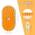 thumbnail image 6 of Crtynell Spray Cat Brush for Shedding - Cat/Dog Steam Brush, Cat Bath Brush, Pet Steam Brush, Cat Brush with Water - Pet Spray Hair Comb, Cat Hair Brush with Steamer (brown), 6 of 6