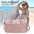 thumbnail image 4 of Bolsa De Ejercicios Oxford Fitness Bag Bolsas de gimnasio portátiles de gran capacidad para hombres y mujeres (rosa) Ndcxsfigh Para Estrenar, 4 of 7