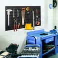 thumbnail image 6 of Garage Storage PVC Slatwall Panels 8 sqft Wall Panels Garage Wall Organizer Storage System 4 ft x 2ft Garage Wall Panels, 2 Pcs, 6 of 9