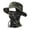 Green, variant on Outdoor Sun Hat Camouflage Wide Brim Bucket Hat with Integrated Neck Face Gaiter Windproof UV Protection Motorcycle Headwear Multi-use Camo Fishing Hat for Cycling Hiking Hunting(Green-60x8cm)
