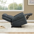 thumbnail image 5 of ReNest Dual Motor Power Recliner with Super Zero-Gravity Mode, Top-Grain Leather, USB and Type-C Charging,Navy, 5 of 25