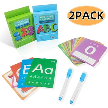 Sight Words Flash Cards Kindergarten, Letters and Numbers Flash Cards, Letter Tracing & Sight Words Learning Game for Educational Preschool Kindergarten Toddlers Ages 3 
