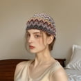 thumbnail image 5 of Unique Bargains 1 Pc Elegant Wide Headwrap for Women Brown, 5 of 5