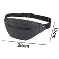 thumbnail image 2 of Riñonera para mujeres y hombres, con correa ajustable para senderismo, viajes, entrenamiento al aire libre, correr, informal, 2 of 5