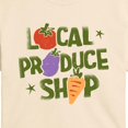 thumbnail image 2 of Instant Message - Local Produce Shop Cropped Graphic T-Shirt, 2 of 5