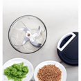 thumbnail image 4 of Manual Food Chopper Vegetable Cutter, Hand String Vegetable Chopper Onions Cutter for Vegetable Fruits Nuts BPA Free Food Safe Material, 400ml Black white, 4 of 4
