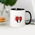 thumbnail image 3 of CafePress - Always In My Heart Mugs - 11 oz Ceramic Mug - Novelty Coffee Tea Cup, 3 of 4
