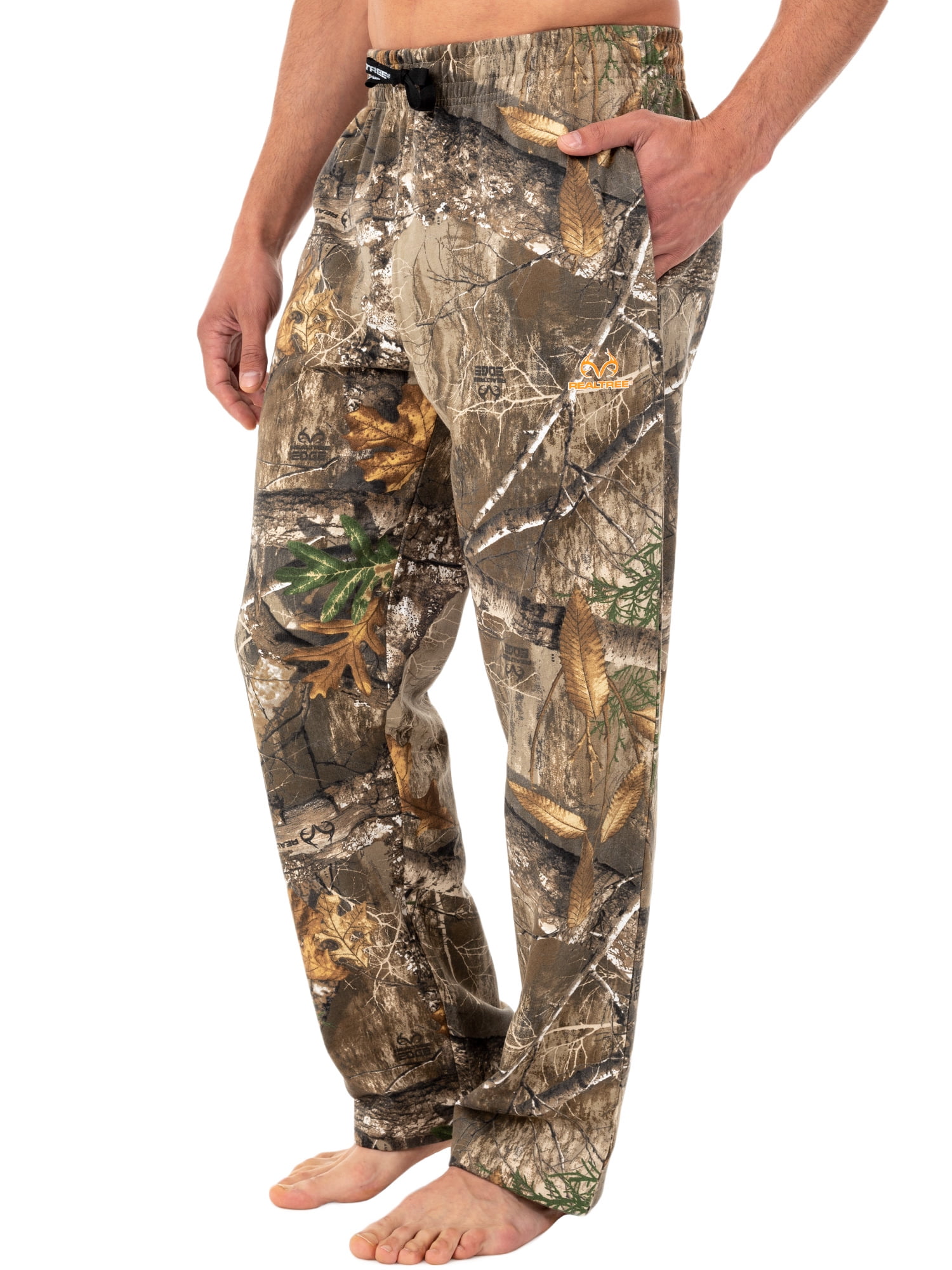 Mossy Oak Men's Relaxed Fit Camo Fleece 