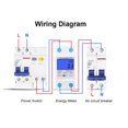 thumbnail image 4 of KWh Meter, Energy Meter High Stability High Overload Low Power Consumption  For Circuit Maintenance, 4 of 8