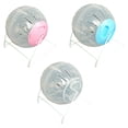 thumbnail image 4 of Quiet Activity Wheel For Hamsters Exercise Roller Ball Toy With NonSlip Base Active Pet Entertainment Accessory, 4 of 8